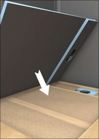 Fundo RioLigno: Barrierefreies Duschsystem von Wedi für feuchtigkeitssensible Holzböden