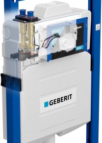 Unterputz-Spülkasten mit optionaler Hygienespülung neu von Geberit