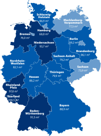 Wohnungen im Saarland 30 m² größer als in Hamburg