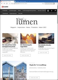 Glamox-Hauptkatalog lux&lumen erstmals rein digital verfügbar