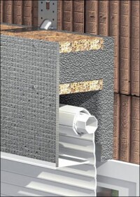 Rollladenkasten für die WDVS-Dämmebene ab 180 mm