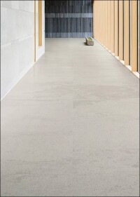 norament castello: Neuer Kautschuk-Belag mit minimalistischer Optik für moderne Architekturkonzepte