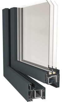 Gealan setzt beim Kunststofffenstersystem Linear auf klare Kante und einen minimalistischen Look