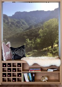 Neues System von Kneer-Südfenster für großformatige Festverglasung