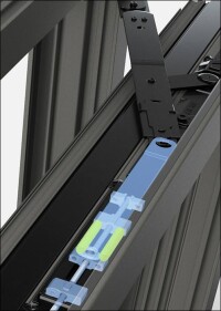 Schließkraftunterstützung und Drehbegrenzer neu im aluPilot-System von Winkhaus