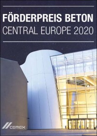 Cemex Förderpreis Beton Central Europe 2020 entschieden