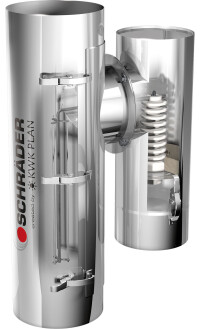 Neuentwickelter Partikelabscheider PTInside von Schräder