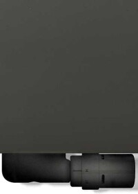 Design-Heizkörper-Ventil von Vasco in der Trendfarbe Schwarz