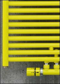 Farbiges Ventilprogramm für farbige Badheizkörper von Zehnder angekündigt