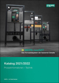 MEPA-Katalog 2021/2022: von Wanneneinbau über Vorwandinstallation bis Spülsysteme