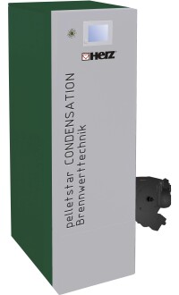 Modulare Pellet-Brennwertkessel von HERZ mit schlanken Einbringmaßen