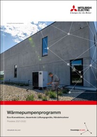 Preisliste zum Wärmepumpenprogramm von Mitsubishi Electric