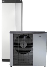 Luft-/Wasser-Wärmepumpe in Monoblock-Bauweise von Nibe mit hohen Systemtemperaturen