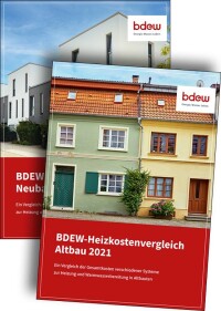 BDEW veröffentlicht Heizkostenvergleich Alt- und Neubau 2021