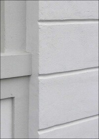 WDVS-Fassaden mit Bossen auf Rockwool-Art gestalten