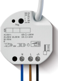 Drei KNX-Secure-Unterputz-Aktoren neu von Jung per App updatebar