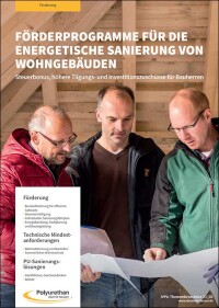 IVPU Broschüre informiert über BEG-Förderung, Steuerbonus und iSFP