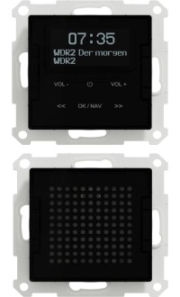 DAB+, UKW- und Bluetooth-Sound aus der Unterputzdose neu von Merten by Schneider Electric