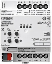 Neuer KNX-Dimmaktor von Jung verbindet Bussystem mit der Beleuchtung
