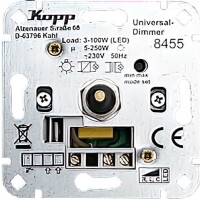Zwei neue Unterputz-Universaldimmer von Kopp