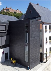 Altes mit Spitzwinkeln, Neues mit Symmetrischer Schiefer-Deckung