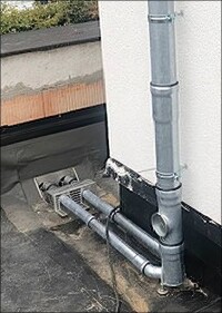 Getreppte Dachterrassen in Bad Honnef - sicher entwässert