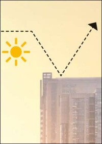 Neue, Stickoxide abbauende Cool-Roof-Elastomerbitumenbahn von Soprema