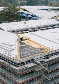 Neue DFB-Zentrale und -Akademie unter einem 20.000 m² großen Dach - variabel mit Isover gedämmt