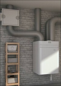 x-well hygienic: elektrostatischer, flexibel montierbarer Luftfilter nicht nur für Kermi-Anlagen