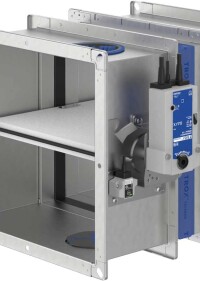 Trox löst mit der Brandschutzklappe FK2-EU die FK-EU-Serie bei großen Querschnitten ab 