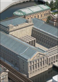 Neue Lüftungstechnik mit Quellluft- und Schlitzdurchlässen im Pergamonmuseum