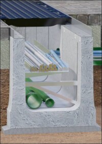 Rinnensystem für die flexible Verlegung von Kabeln und Leitungen: BIRCOcanal