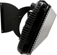 Elektrische Dunkelstrahler-Hallenheizung à la Vitramo