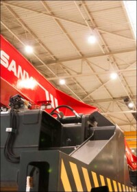 Umrüstung der Hallenbeleuchtung bei Sany Europe amortisiert sich in gut einem Jahr