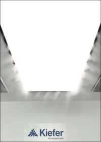 Neues Lichtsegel von Kiefer Klimatechnik vereint Beleuchtung mit Kühlung, Lüftung und Akustik