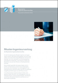 BayIka aktualisiert kostenfreie Vorlagen für Ingenieurverträge