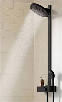 Pulsify von Hansgrohe verspricht „maximales Duschvergnügen selbst für kleine Bäder“