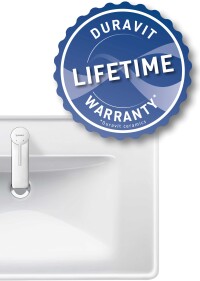 Duravit vergibt auf seine Keramiken Garantie auf Lebenszeit