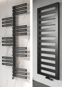 Komplettes Programm an neuen Design-Badheizkörpern von Purmo