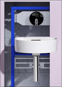 Vor und hinter der Wand aus einer Hand ... mit dem Vorwandinstallationssystem LIS von Laufen