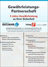 Gewährleistungspartnerschaften von Gutjahr und Sievert für Flächen und Treppen im Außenbereich