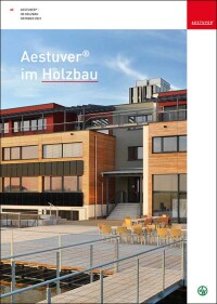 Neue Broschüre zum Einsatz von Aestuver-Brandschutzplatten im (hybriden) Holzbau