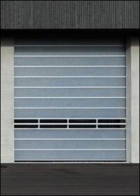 Industrietor mit Fiberglasfüllung und RC 3-Zertifizierung neu von Butzbach