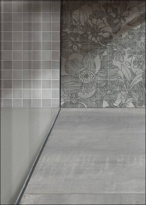 Feinsteinzeug mit changierenden Effekten, wie für Metalle typisch