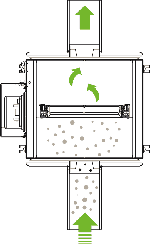 x-well hygienic Luftfilter