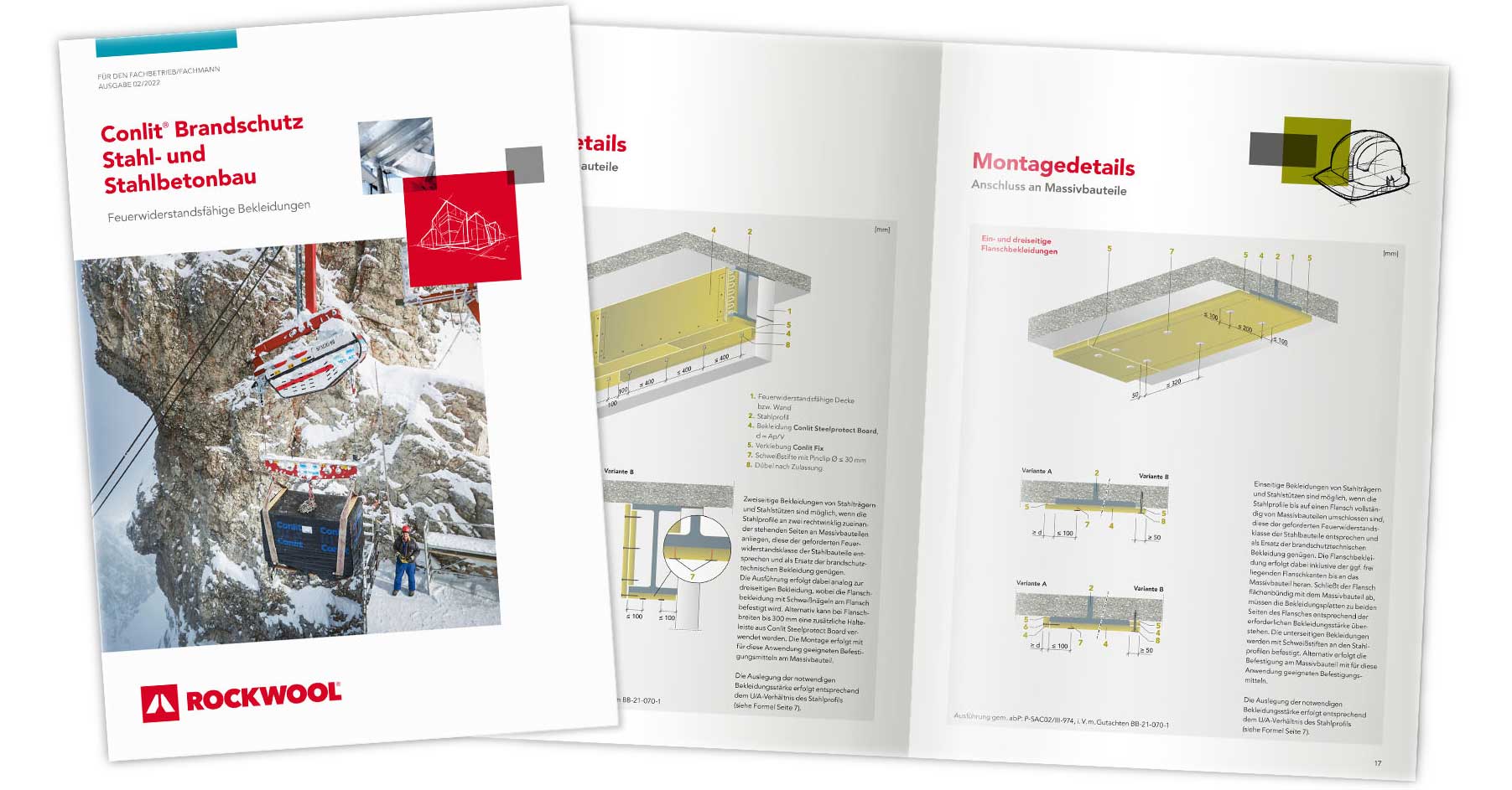 ROCKWOOL Conlit 150 U Brandschutz-Rohrschalen, Alu, 1m 35 / 22,5 ROCKWOOL Conlit 150 U Brandschutz-Rohrschalen, Alu, 1m 35 / 22,5