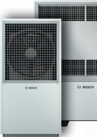 Compress 5000 AW: Monoblock-Wärmepumpen von Bosch bis max. 152 kW kaskadierbar