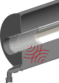 Resonanz-Schalldämpfer von ATEC gegen tiefe Frequenzen