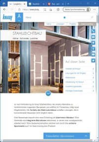 Knauf startet Microsite zum Stahl-Leichtbau