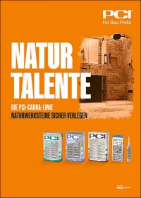 Neue PCI-Broschüre zur sicheren Verlegung von Naturwerksteinen innen und außen